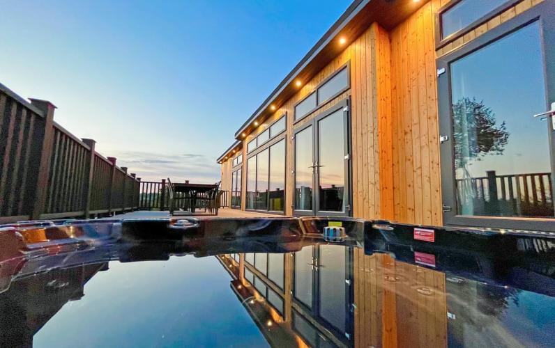 Luxury Lodge Retreat in Gloucestershire